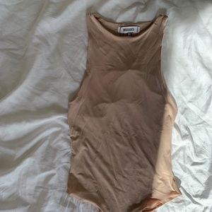 Nude Racer back bodysuit